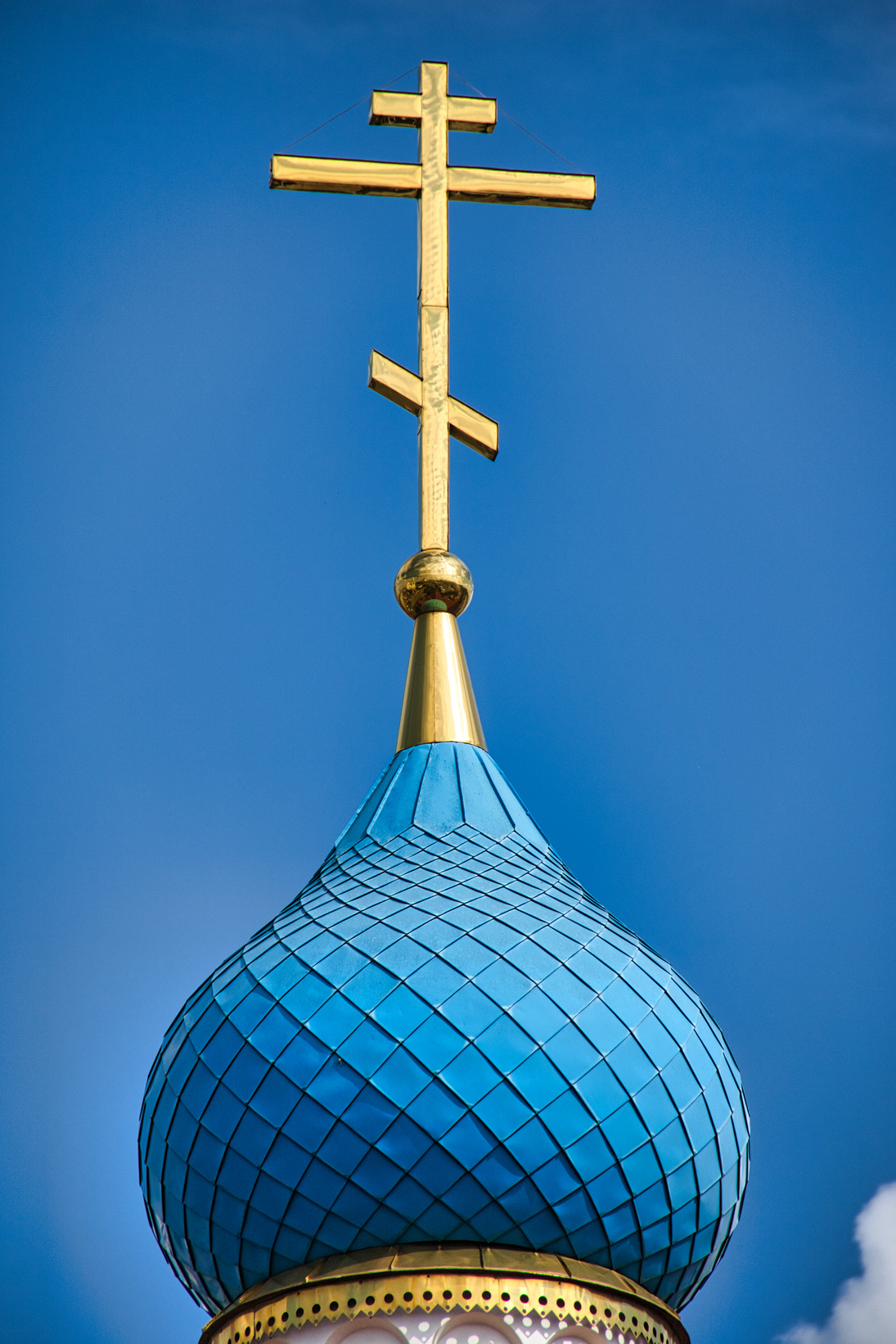 Low Angle Shot of Dome under Cloudy Sky
